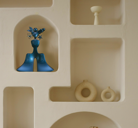 Museum display context